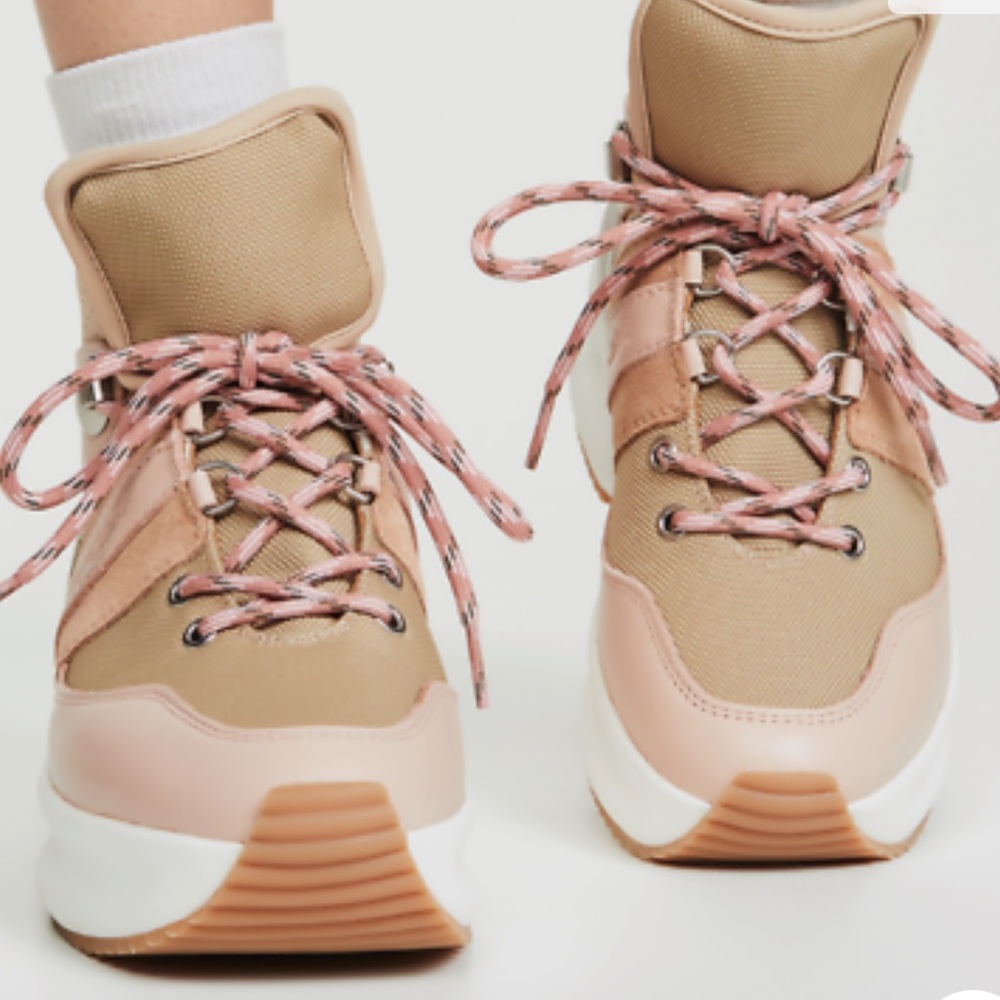 🎉🎊HOST PICKS 🎊🎉See By Chloé Casey High Top Platform Hiker Sneakers MSRP$495 - Picture 4 of 16